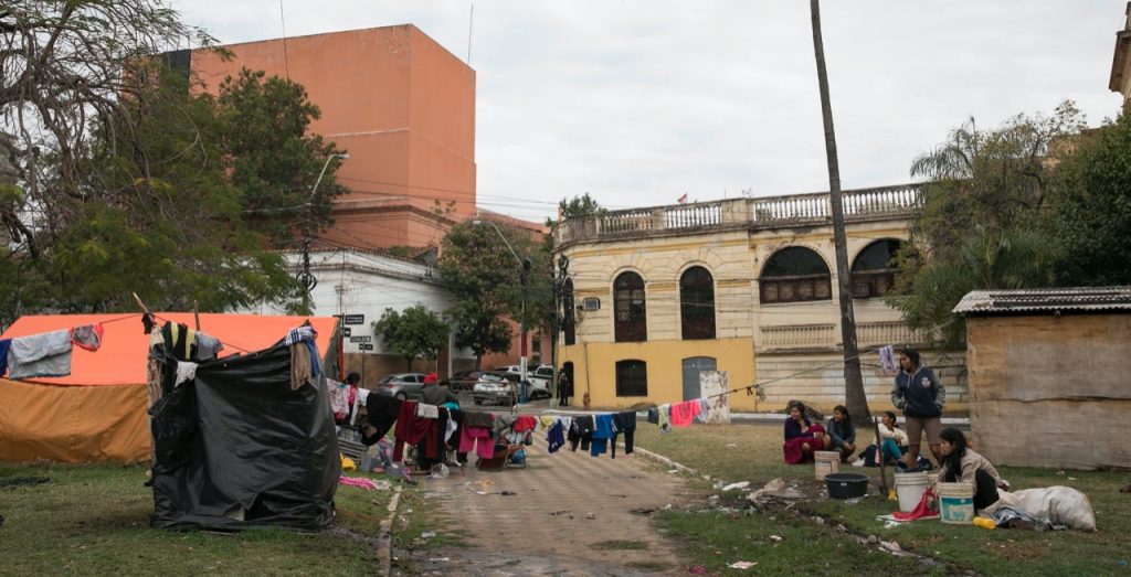 El centro histórico de Asunción hoy. Foto: Laura Mandelik.