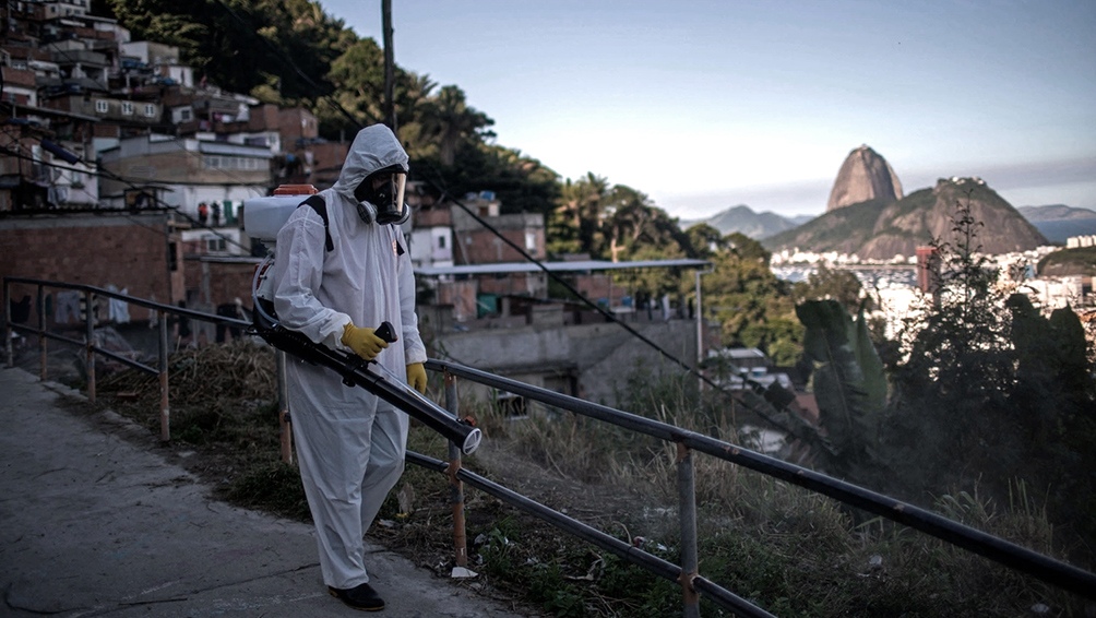 El 45% de los contagios en Río de Janeiro corresponden a la variante Delta. Foto: Télam.