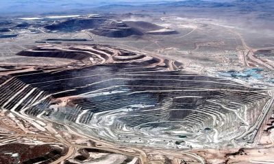 La Escondida, la mayor mina de cobre de Chile y el mundo. Foto: Télam.