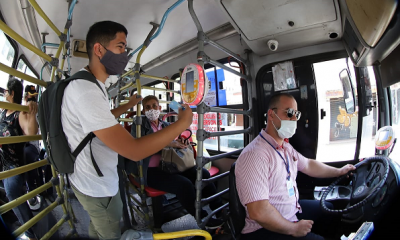 Pareja intenta robar bus. Foto ilustrativa