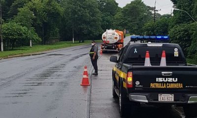 La Patrulla Caminera realiza controles constantes en las rutas. (Foto IP)