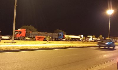 Camioneros seguirán con el paro. (Foto Archivo).