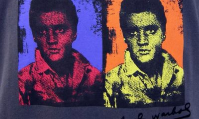 Elvis Presley, versión de Andy Warhol para t-shirt.