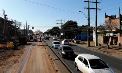 El tránsito vehicular se encuentra normalizado sobre Acceso Sur. Foto: Gentileza