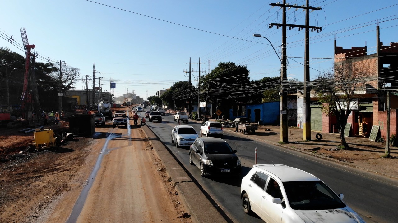 El tránsito vehicular se encuentra normalizado sobre Acceso Sur. Foto: Gentileza