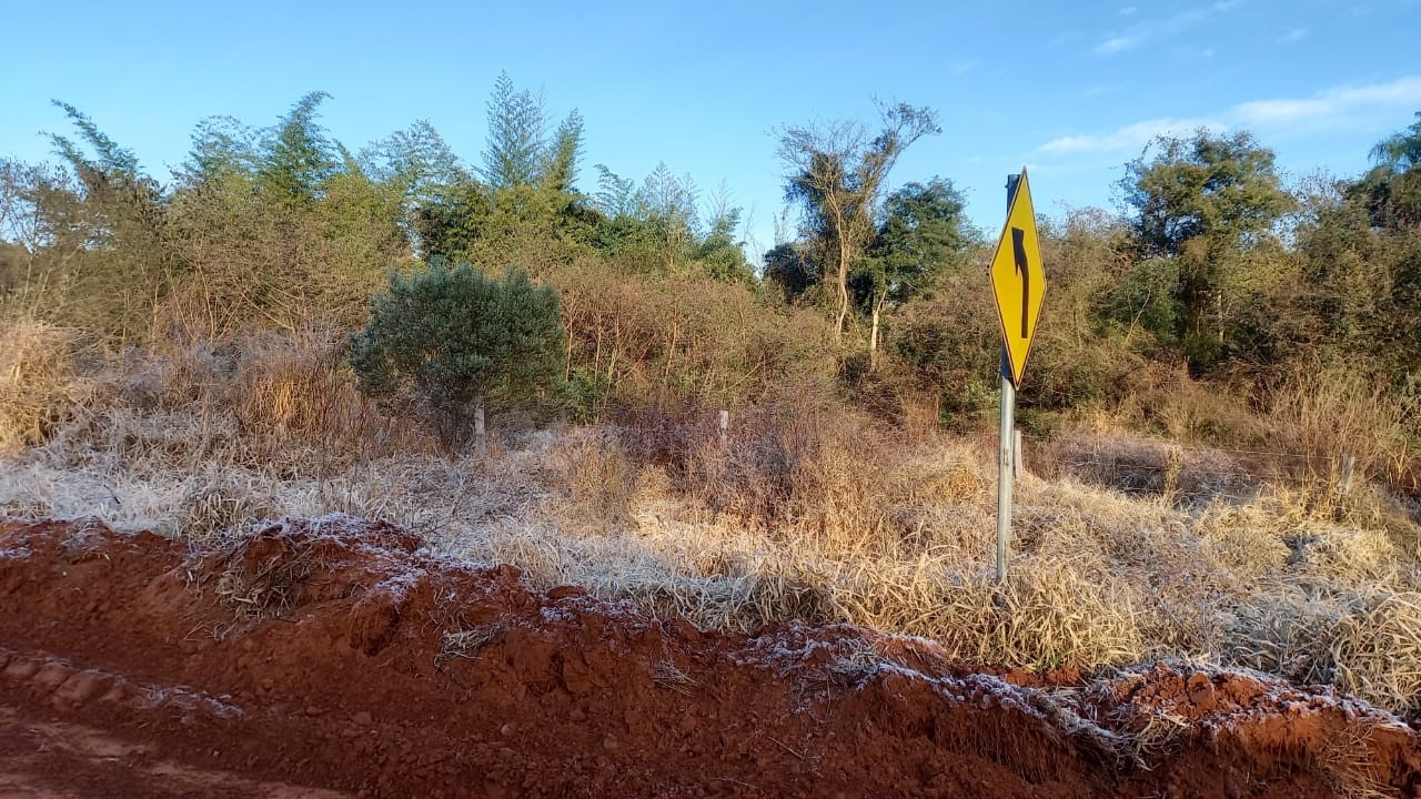 Heladas en el camino al Sitio Sagrado Jasuka Venda.