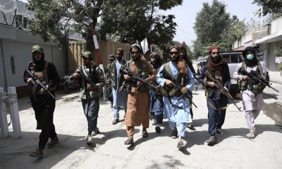 Soldados talibanes en las calles de Kabul. Foto: Agencias.