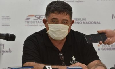 Ángel Zaracho, líder de los camioneros, es uno de los imputados. Foto: Noticiero Paraguay