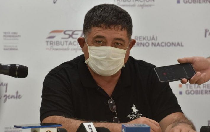 Ángel Zaracho, líder de los camioneros, es uno de los imputados. Foto: Noticiero Paraguay