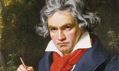 Joseph Karl Stieler, “Retrato de Ludwig van Beethoven” (detalle)