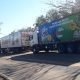Camiones trasnportan leche. (Foto Gentileza)