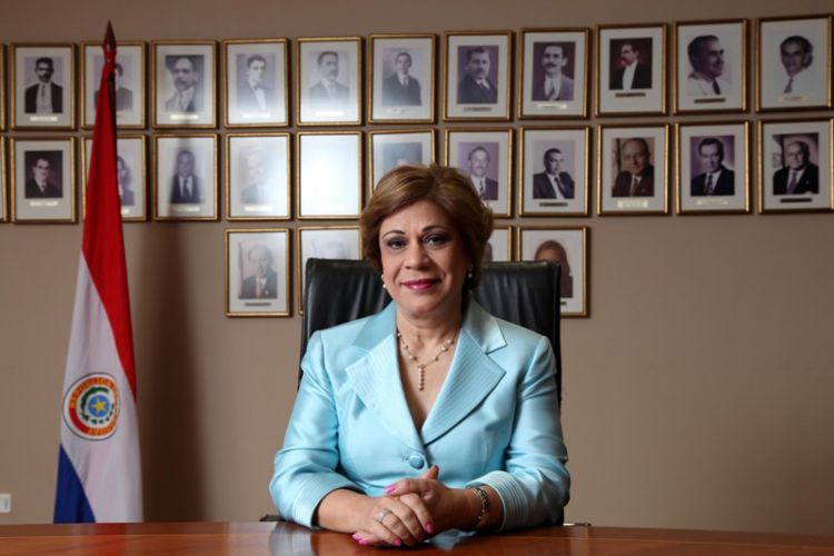 Gladys Bareiro, ministra de la Corte, hospitalizada en estado grave. (Foto IP).