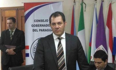 Gobernador de San Pedro, Carlos Giménez. (Gentileza).