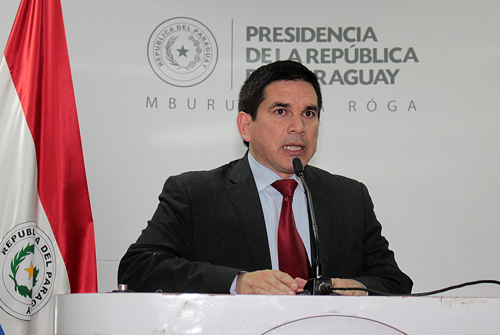 Juan Carlos Baruja, gobernador de Paraguarí aspira al Senado de la Nación. Foto: IP.