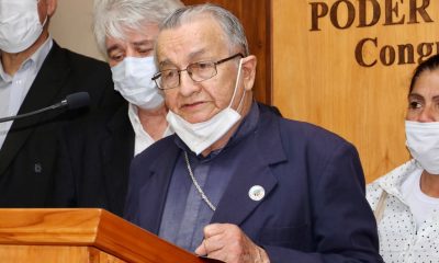 Monseñor Melanio Medina. (Foto Senado).