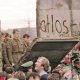 El momento histórico de la caída del Muro, que se produjo el 9 de noviembre de 1989. Foto: Télam.