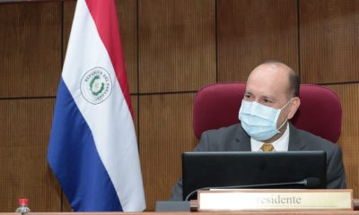 Óscar "Cachito" Salomón, presidente del Senado. (Foto Senado).