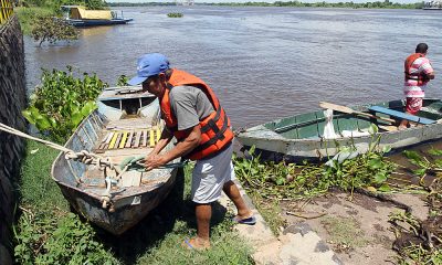 Pescadores sufren la escacez. (Foto IP).