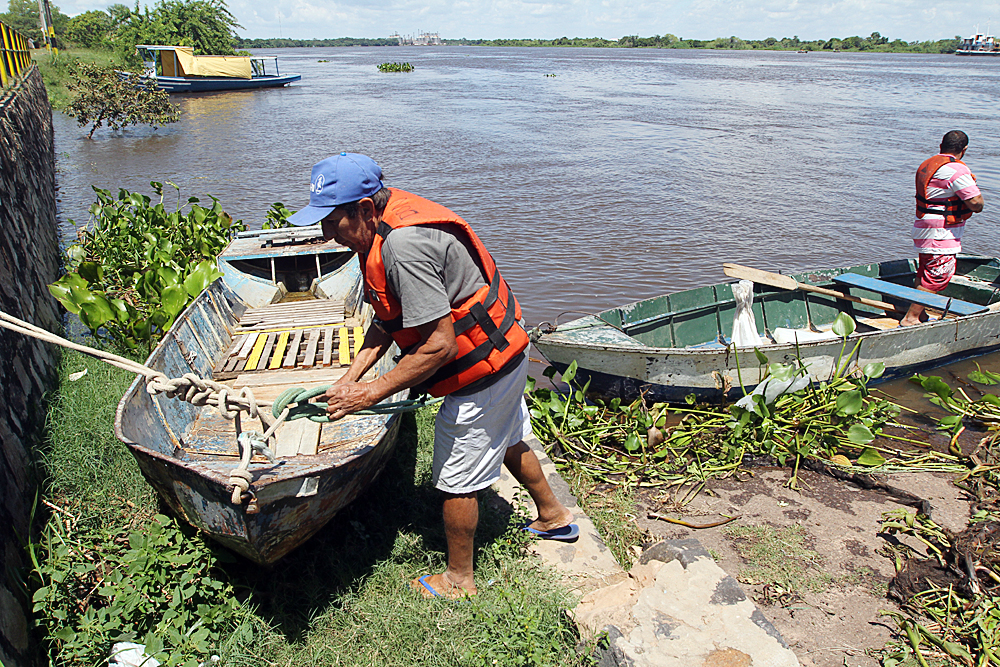 Pescadores sufren la escacez. (Foto IP).