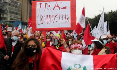 Protestas en Perú. Foto: DW.