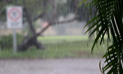 Lluvia en la capital. Gentileza