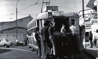 A principios del año 1913 comenzaba a funcionar el tranvía eléctrico. (Foto Facebook Asunción de Antaño).