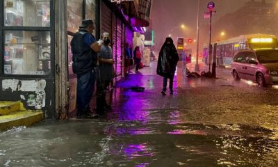 El Servicio Meteorológico Nacional de Estados Unidos afirmó que registró 3,15 pulgadas (8 cm) de lluvia en el Central Park de Nueva York en solo una hora. Foto: Getty.