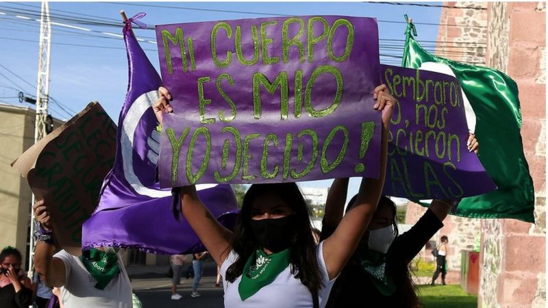 Cada estado contempla leyes relativas al aborto muy desiguales y diferentes en sus restricciones. Foto: Getty.