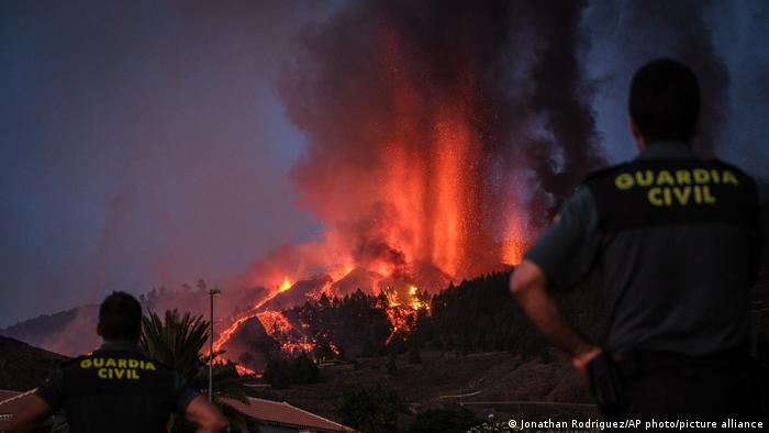 Erupción del volcán Cumbre Vieja en La Palma. Foto: Picture Aliance.