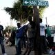 Los 2.000 migrantes que llegaron a principios de la semana pasada a la ciudad texana Del Río, desde México, aumentaron a 15.000 para el viernes. Foto: Agencias.