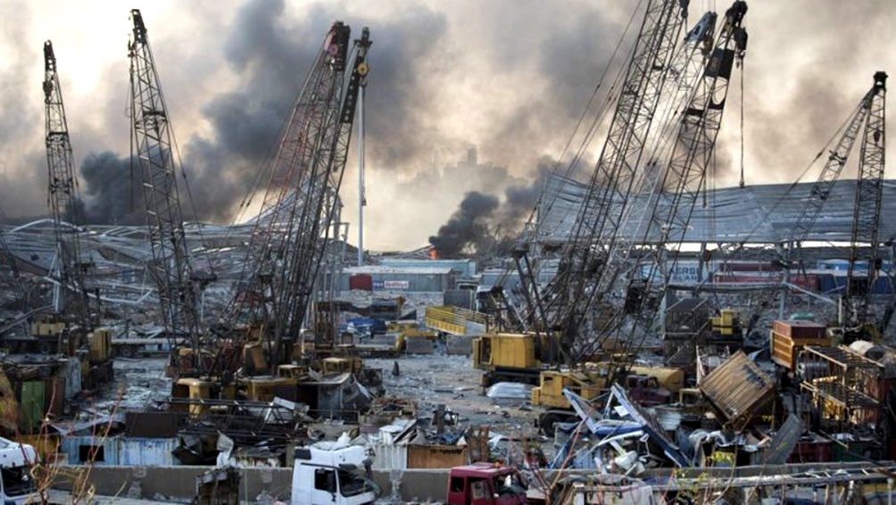 La explosión de agosto del año pasado causó casi 300 muertes y más de 6.000 heridos tras la explosión de 2.750 toneladas de nitrato de amonio. Foto: Agencias.