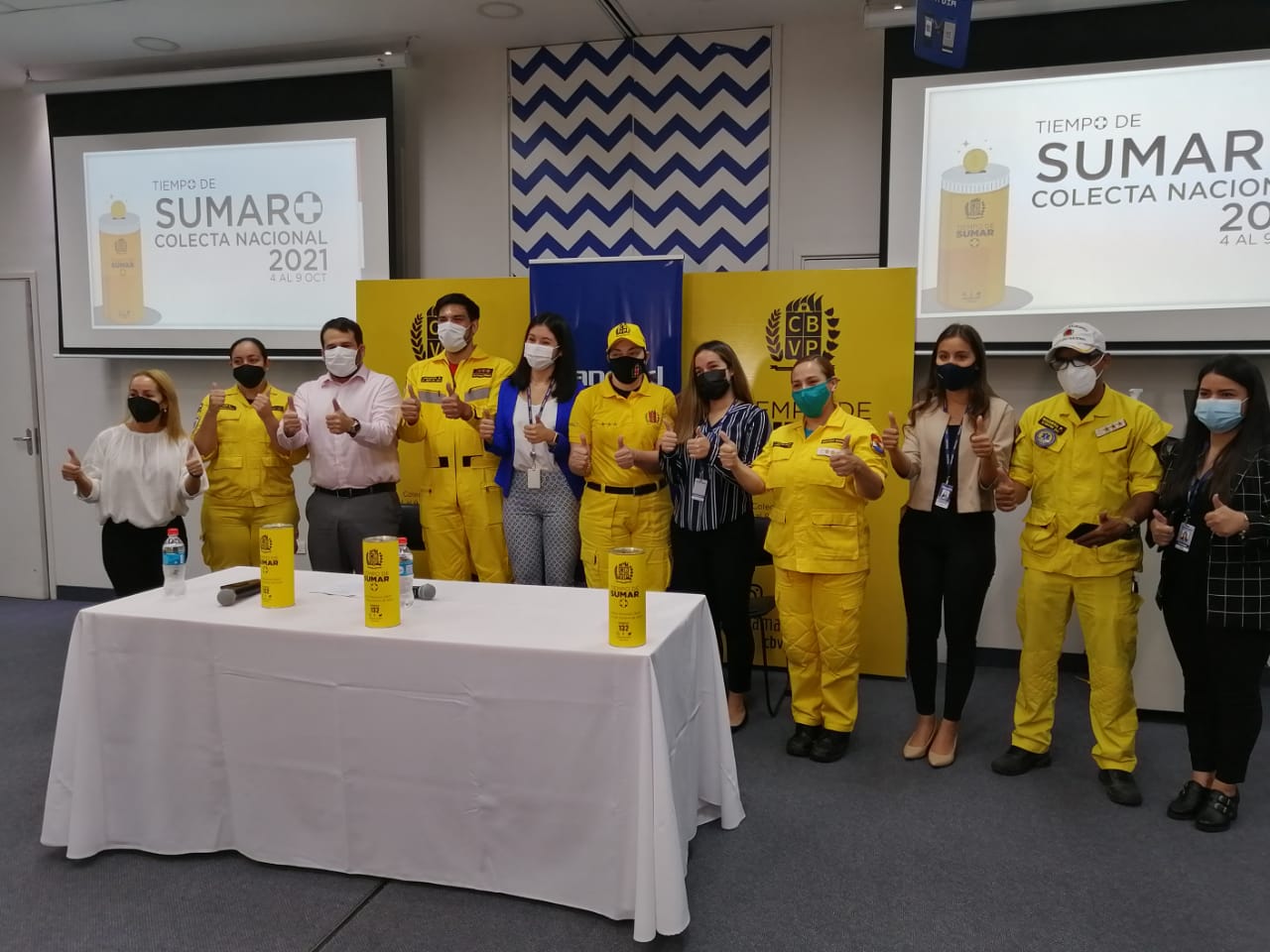 Cada 4 de octubre, en conmemoración del aniversario de la institución, el Cuerpo de Bomberos Voluntarios de Paraguay organiza su Colecta Nacional. Foto: Gentileza.