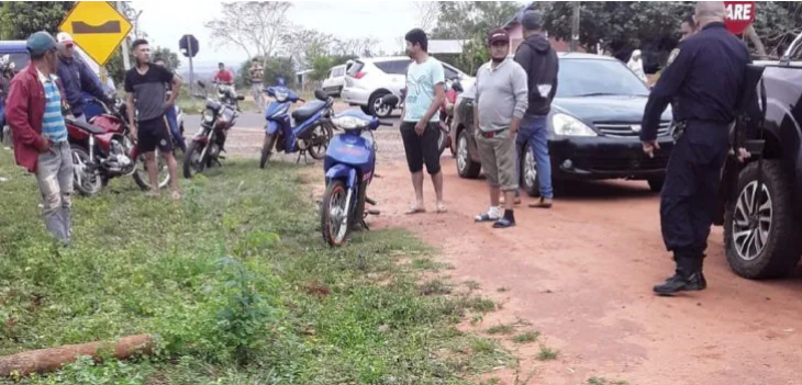 Los vecinos quedaron asustados tras el suceso. (Gentileza)