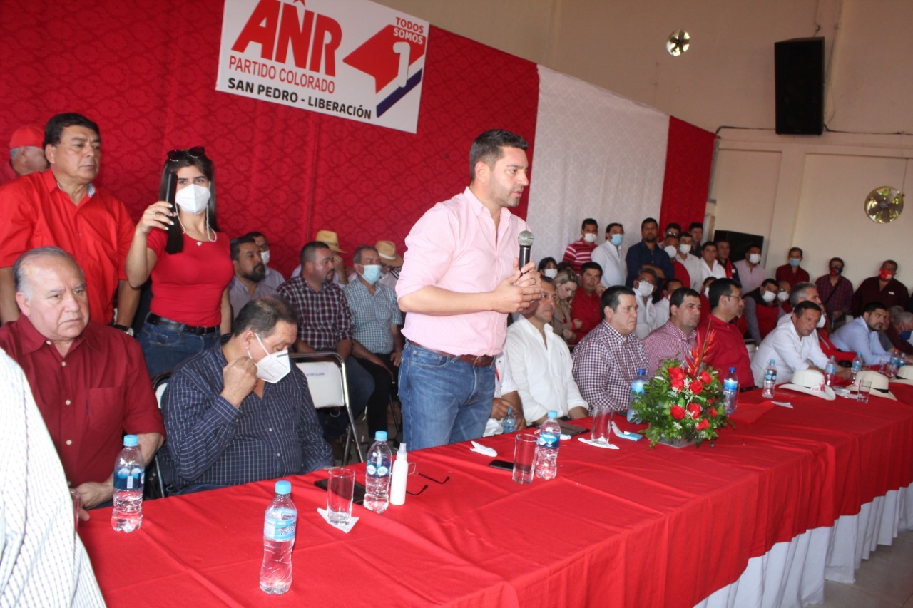 Presidente de la ANR, Pedro Alliana