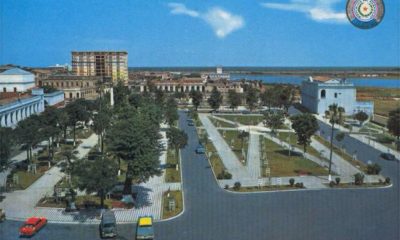 Plaza Constitución, Centro Histórico de Asunción, ca. 1970. Cortesía