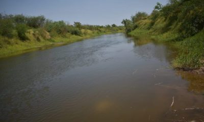 El río Pilcomayo, lado paraguayo. Foto MOPC