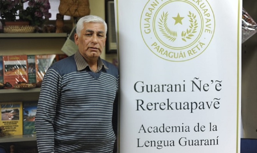 Carlos Ferreira, presidente de la Academia de la Lengua Guaraní. Cortesía