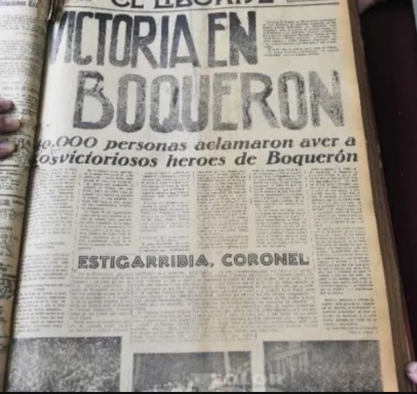Diario "El Liberal" del 30 de septiembre de 1932. Foto: Archivo.