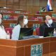 Fernández en la Cámara de Senadores. (Foto Senado)