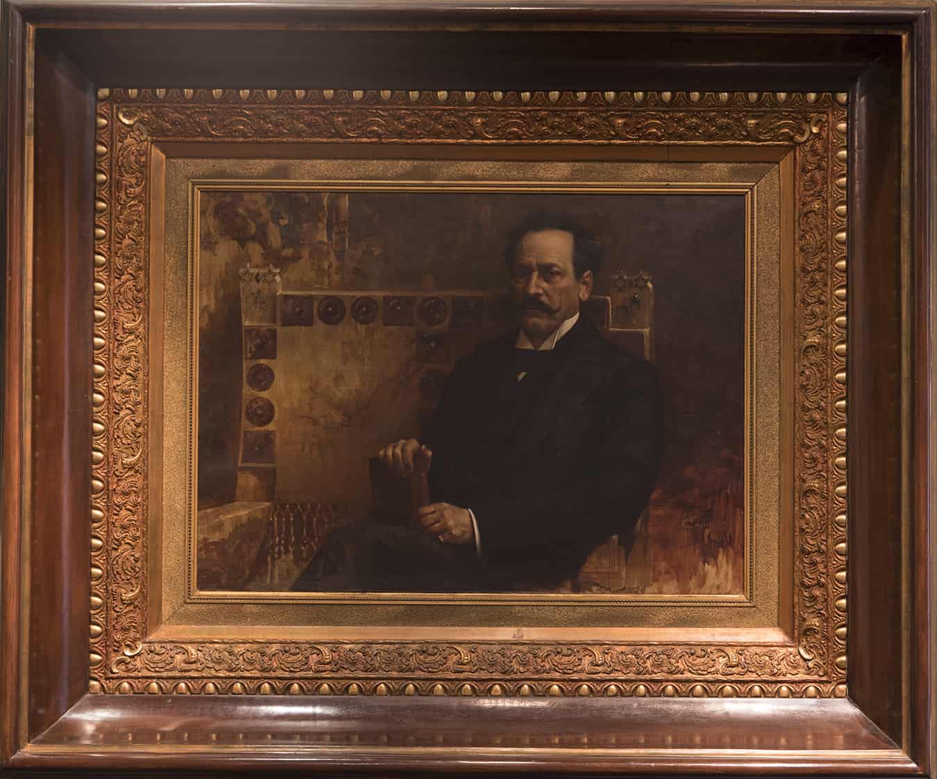 Teófilo Castillo, “Retrato de Juan Silvano Godoy”, 1901. Colección MNBA © Laura Mandelik