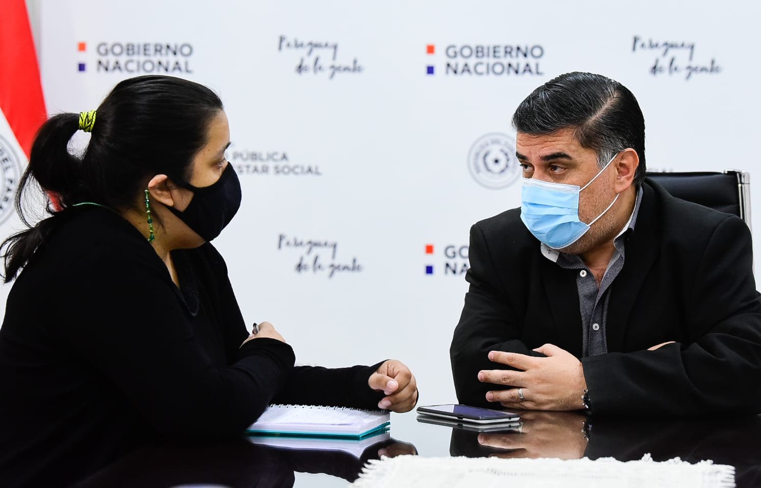 El ministro de salud, Julio Borba, en entrevista exclusiva con El Nacional. (Foto Ministerio de Salud),