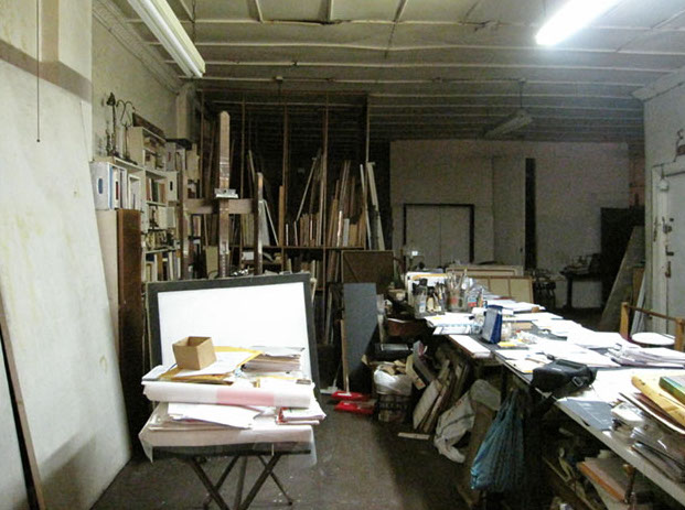 Atelier de Laura Márquez, NY, 2009 © Alicia Ainbinder