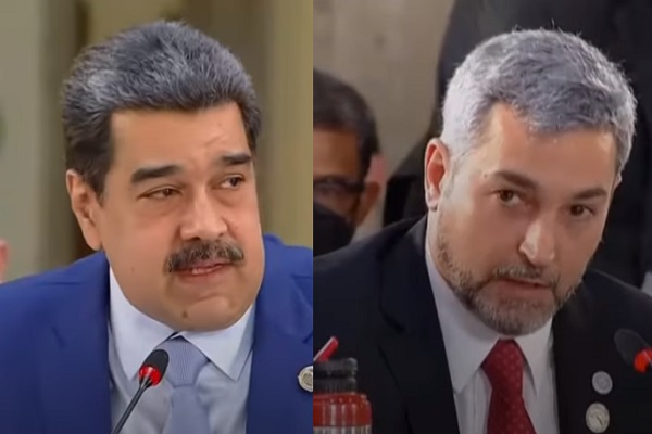 Nicolas Maduro, Mario Abdo Benítez. Archivo