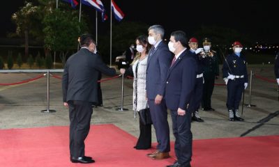 Mario Abdo y Silvana Abdo. (Foto Presidencia).