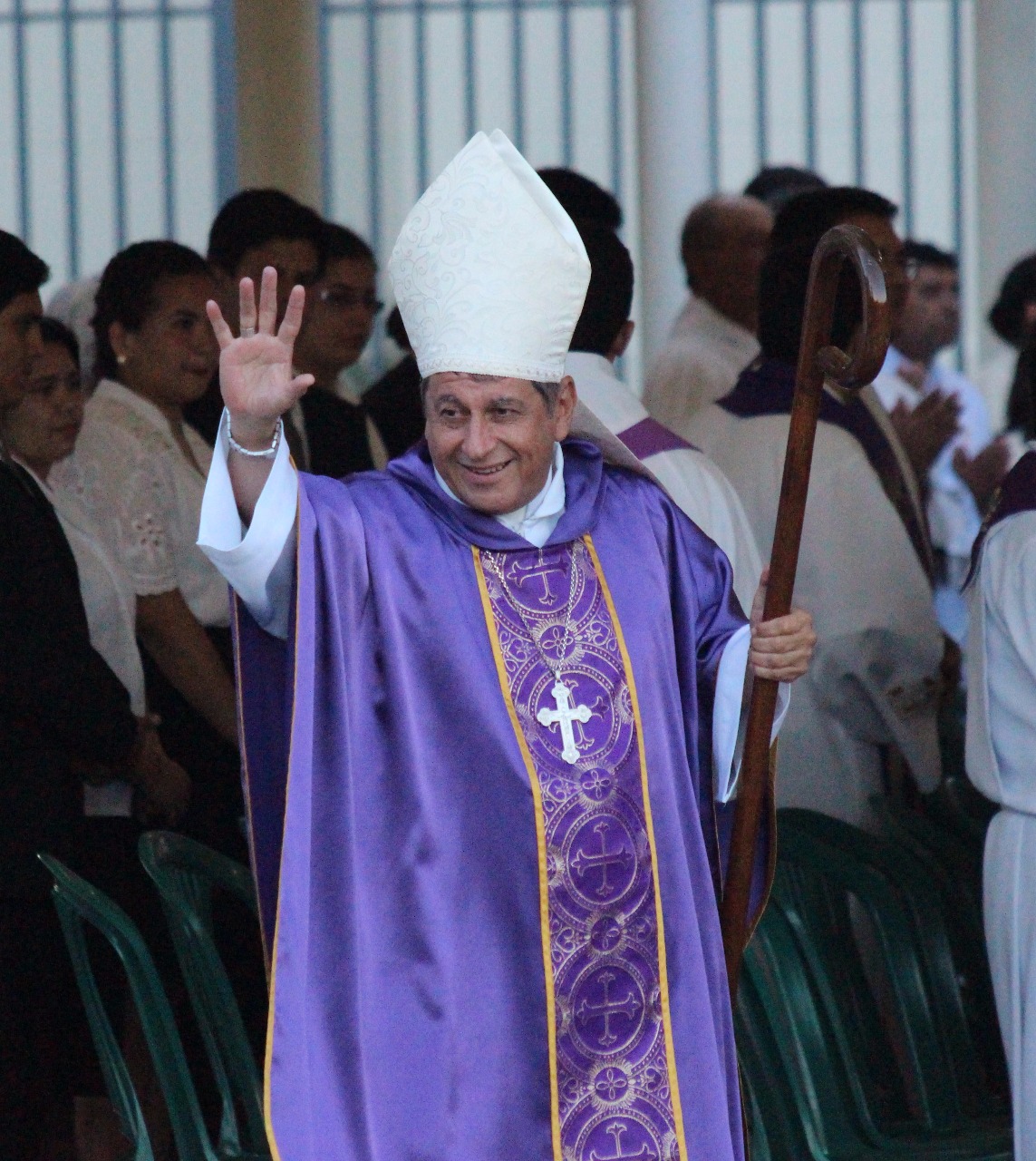 Monseñor Ricardo Valenzuela. (Foto Gentileza).