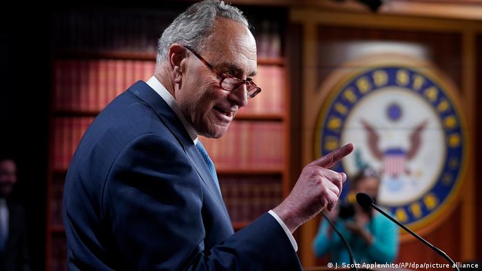 Chuck Schumer, líder demócrata en el Senado estadonidense, en una imagen reciente. Foto: Picture Aliance.