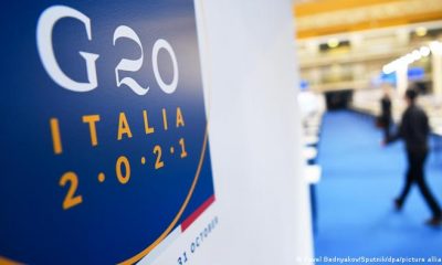 En la antesala de la cumbre del G20, Roma acogió encuentros sobre los temas clave que integran la agenda del fin de semana: protección medioambiental, recuperación económica, y paliar los efectos de la pandemia. Foto: Picture Aliance.