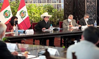 Pedro Castillo le pidió a la titular del Congreso dar trámite urgente a la iniciativa. Foto: Agencias.