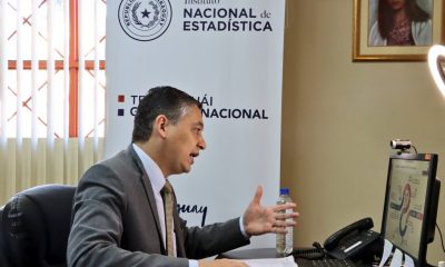 Iván Ojeda, titular del Instituto Nacional de Estadística (INE). Foto: Gentileza.
