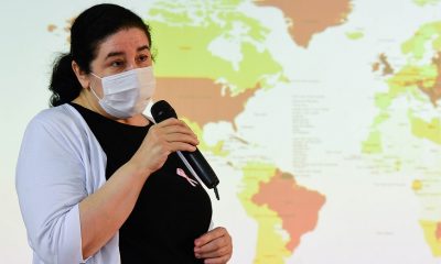 Conferencia de prensa, Ministerio de Salud. Foto: Salud Pública.